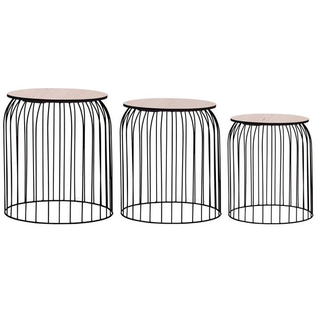 Sohvapöydät 3 kpl musta_1
