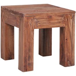 Sohvapöytä 30x30x30 cm täysi kierrätetty puu