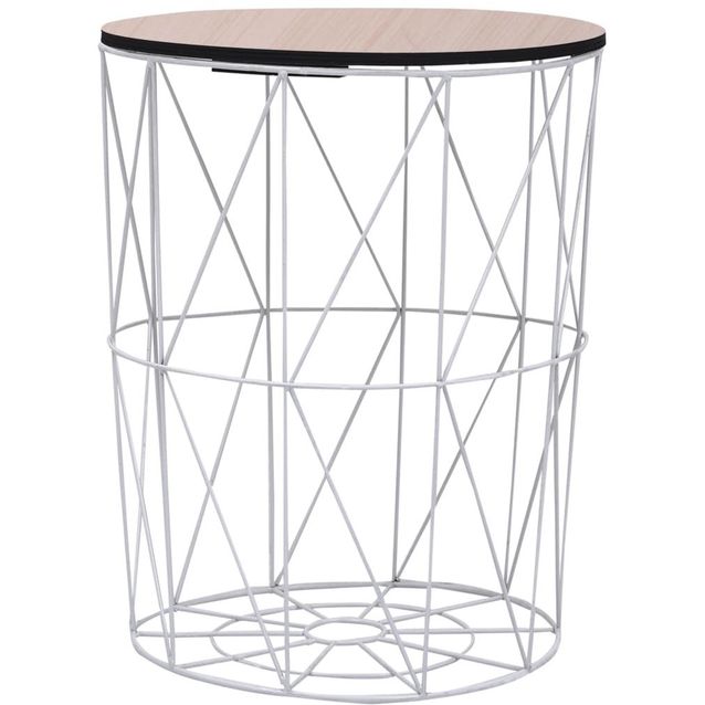 Sohvapöytä valkoinen  47 cm_1