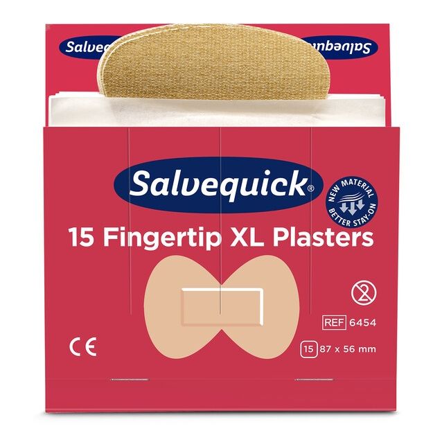 Sormenpäälaastari Cederroth Salvequick, 6 x 15 kpl