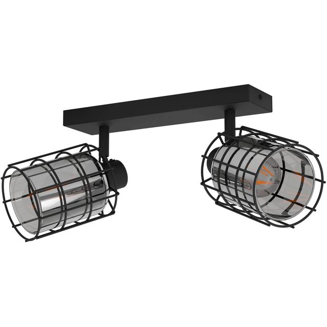 Spottivalaisin Eglo Consaca 2-osainen musta