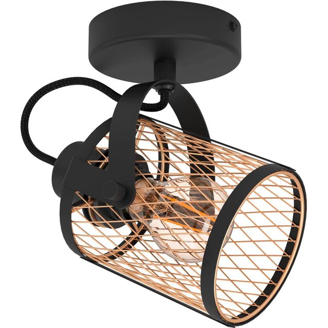 Spottivalaisin Eglo Dellow 18cm musta