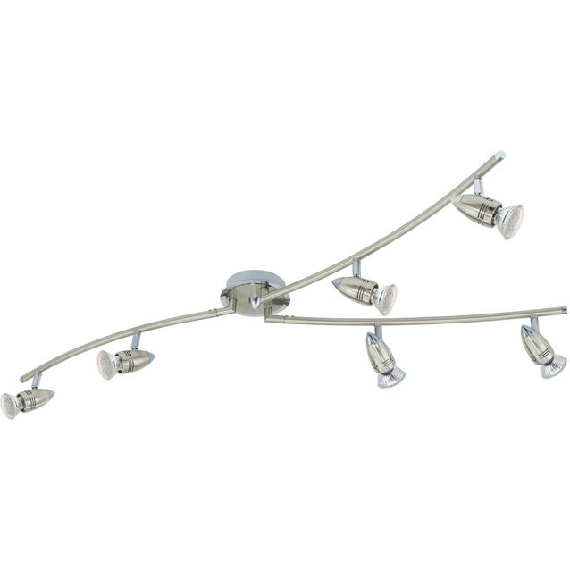 Spottivalaisin Eglo Magnum Led 6-osainen GU10 kromi