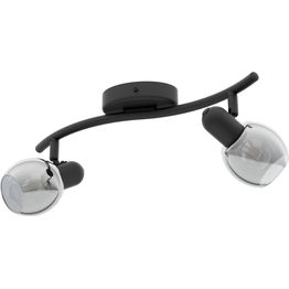 Spottivalaisin Eglo Pollica 2-osainen musta