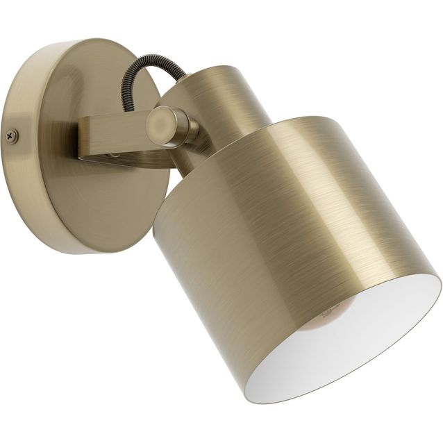 Spottivalaisin Eglo Southery 40W 18 5x11x21cm harjattu kulta