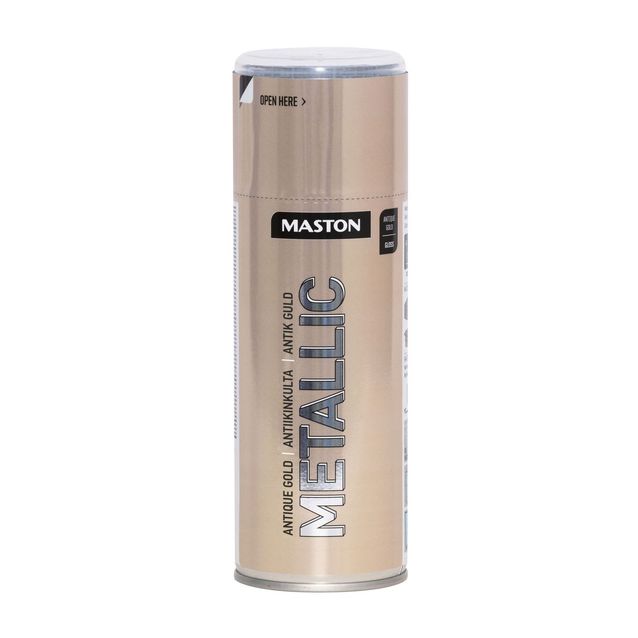 Spraymaali Maston Metallic Antiikki kulta 400 ml