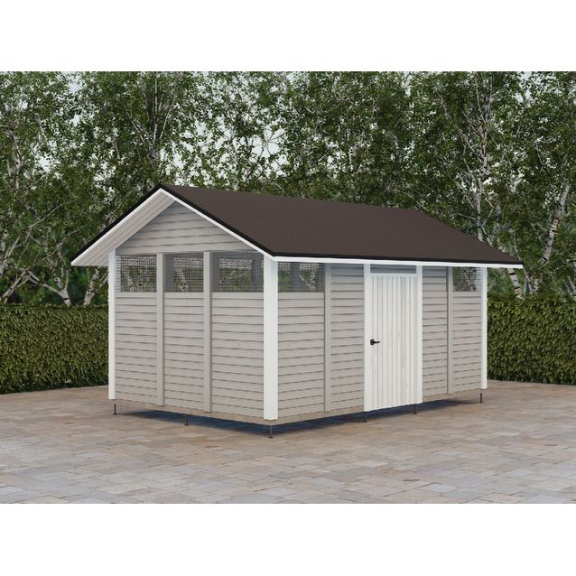 Roskakatos Timburg RK16, 5040x3236mm, 16.3m², puuvalmis