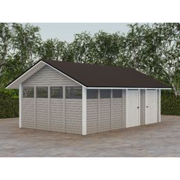 Roskakatos Timburg RK30V, 7040x4236mm, 29.8m², puuvalmis