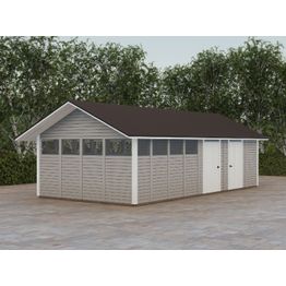 Roskakatos Timburg RK38V, 9040x4236mm, 38.3m², puuvalmis