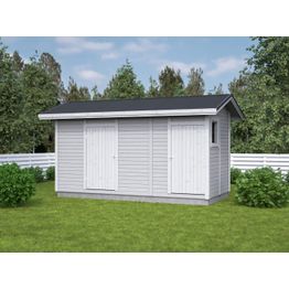 Elementtivarasto Timburg E6d 4540x2140 mm 9.72 m² puuvalmis