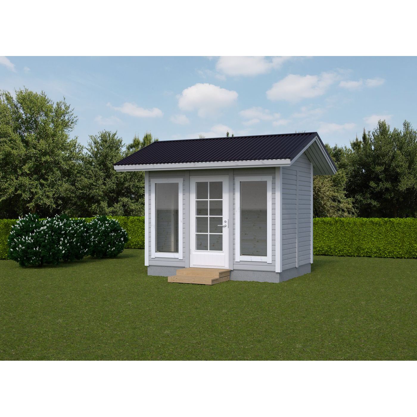 Aitta Timburg E7 3040x2140 mm 6.51 m² puuvalmis