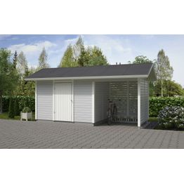 Elementtivarasto Timburg E7M 5040x2140 mm 10.79 m² puuvalmis