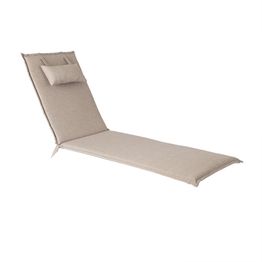 Aurinkotuolin pehmuste Home4You WICKER 55x195xK3 cm, beige