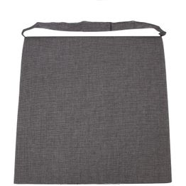 Tuolin pehmuste Home4You WICKER 2-3,48x63x3 cm, tummanharmaa