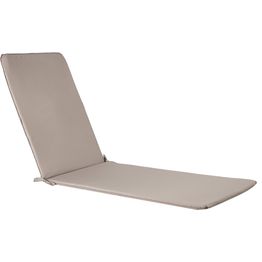 Aurinkotuolin pehmuste Home4You OHIO vedenpitävä, 55x190x2,5 cm beige