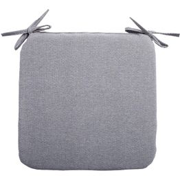 Tuolin pehmuste Home4You SIMPLE harmaa 39x39x2,5 cm