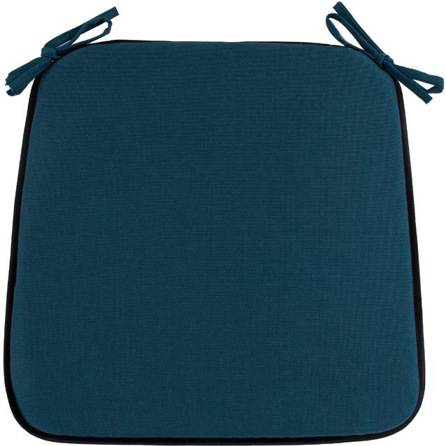 Chair pad SUMMER 39x39xH2,5cm, dark blue