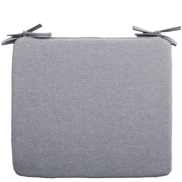 Cushion SIMPLE GREY for chair 38x43x2,5cm