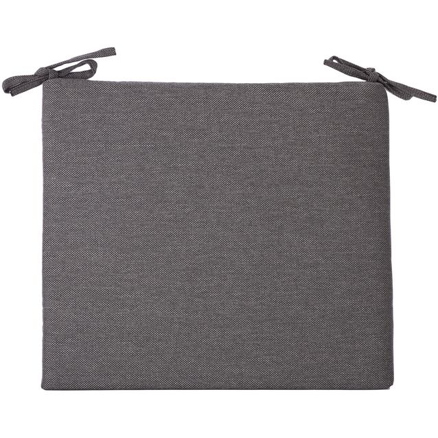 Chair pad SUMMER 43x38xH2,5cm, black