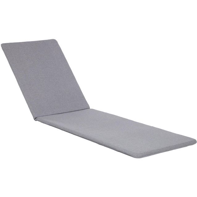 Cushion for chair SIMPLE GREY 55x195x3cm
