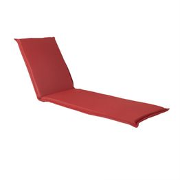 Aurinkotuolin pehmuste Home4You SUMMER 55x190xK5 cm, punainen