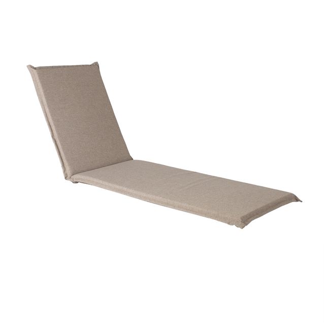 Deck chair pad SUMMER 55x190xH5cm, beige