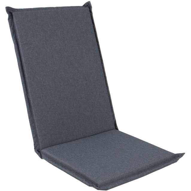 Cushion for chair SUMMER 48x115x4,5cm, dark grey