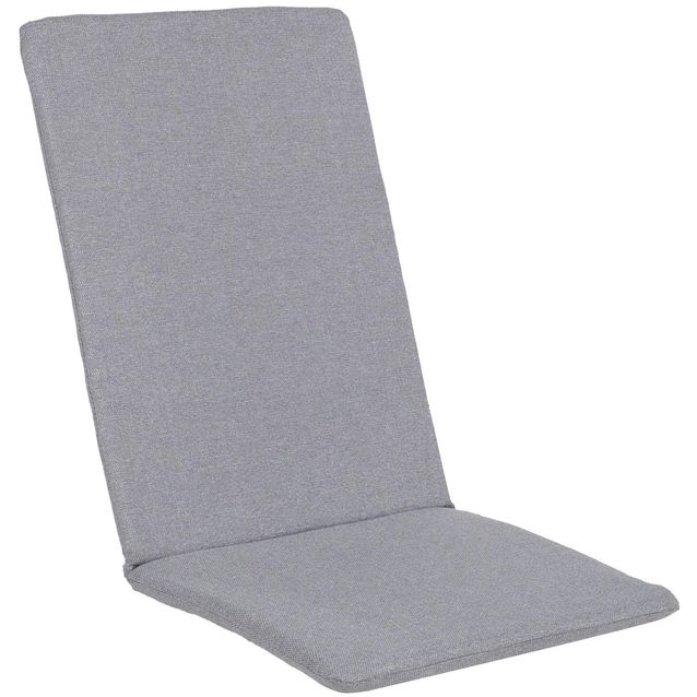 Cushion for chair SIMPLE GREY 48x115x3cm