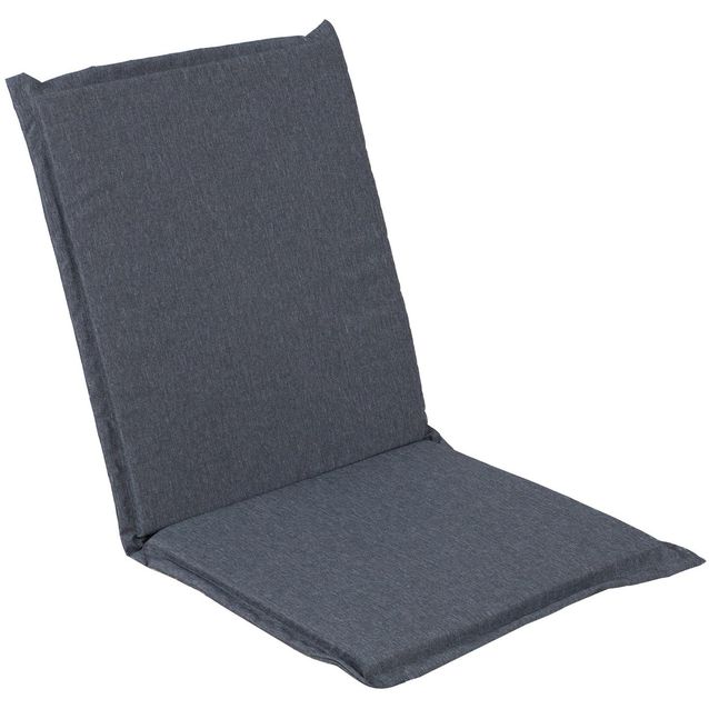 Cushion for chair SUMMER 42x90x3cm, dark grey