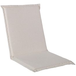 Tuolin pehmuste Home4You SUMMER 42x90x3 cm, valkoinen