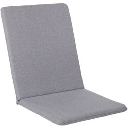 Tuolin pehmuste Home4You SIMPLE harmaa 42x90x3 cm