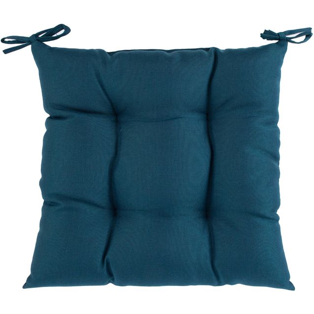 Chair pad SUMMER 40x40cm, dark blue