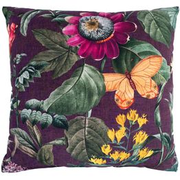 Tyyny Home4You AMAZONIA 45x45 cm, violetti kukkakuosi, monivärinen