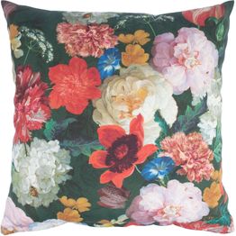 Pehmuste Home4You HOLLY OUTDOOR 45x45 cm, kukkakuvio, monivärinen