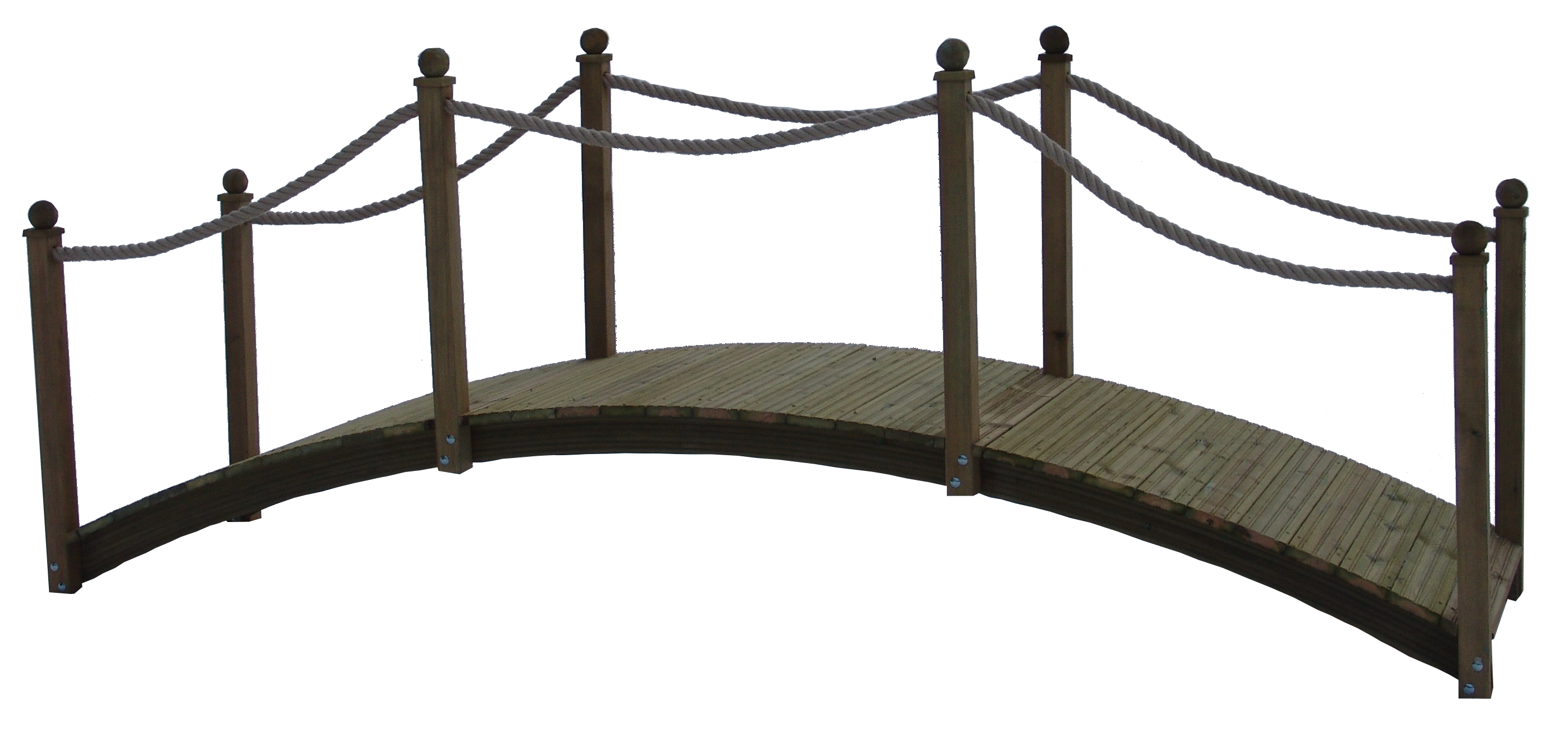 Köysisilta T12380K 3800 mm vihreä