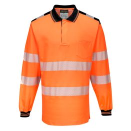 Pitkähihainen poolopaita Portwest T184 Hi-Vis