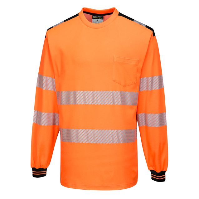 Pitkähihainen paita Portwest T185 Hi-Vis