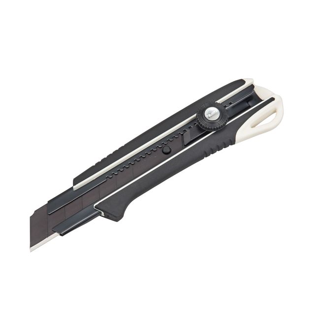 Katkoteräveitsi Tajima DORA, 25 mm, Razar Black, ruuvilukitus
