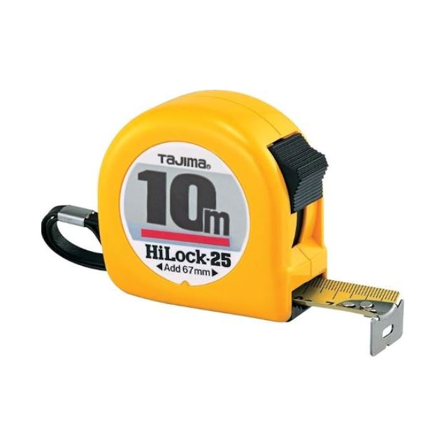 Mittanauha Tajima HI LOCK 10mx25mm keltainen