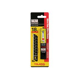 Varaterät Tajima Razar Black, 18mm, 10 kpl