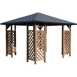 Saaristolaispaviljonki Sateenkaari aumakatolla, eri kokoja