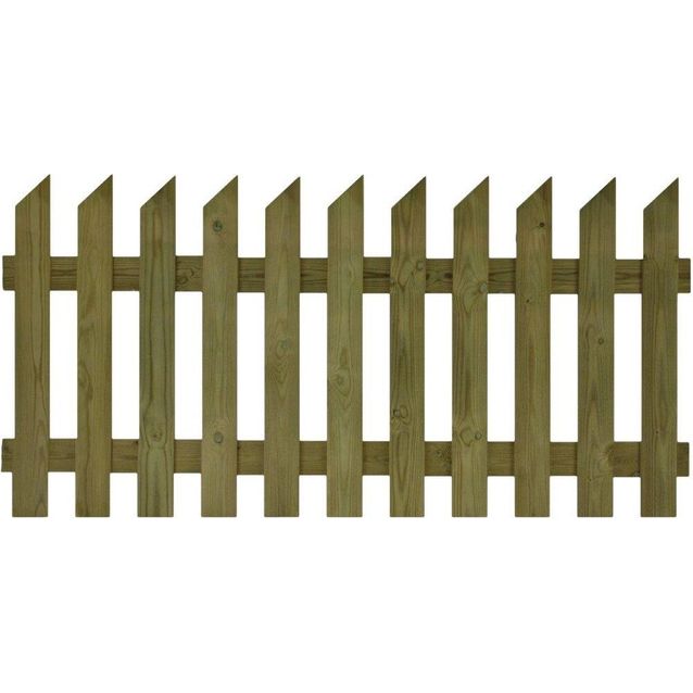 Aitaelelementti Hugo 1500x750mm, painekyllästetty vihreä, 2-laatu