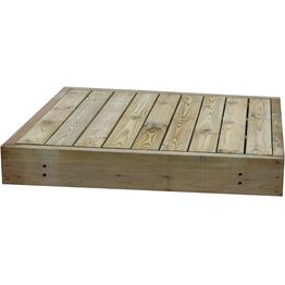 Terassielementti kehikko ja laatta 980x980x140mm OUTLET vihreä