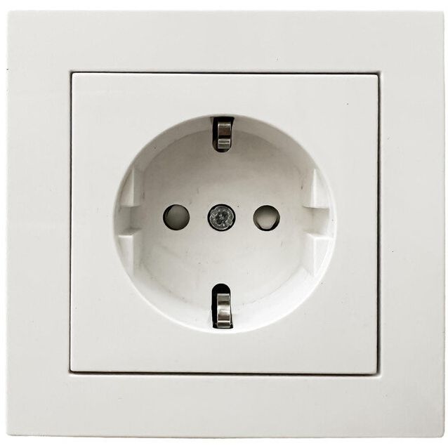 Pistorasia 1-osainen Tamcontrol Visio S - peitelevyllä, eri värejä