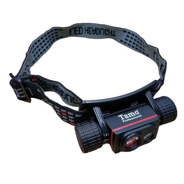 Otsalamppu Tamo HL1000 1000 lm ladattava