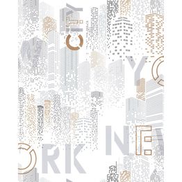 Tapetti Lutece Les Aventures 21 11201102-03, kaupunki