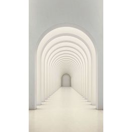 Kuvatapetti A.S. Creation THE WALL 38282-1, 159x280cm, valkoinen