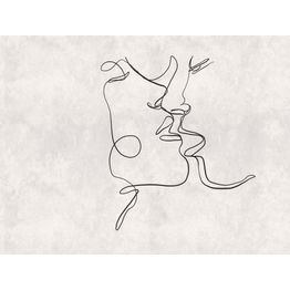 Kuvatapetti A.S. Creation THE WALL 38284-1, 371x280cm, valkoinen