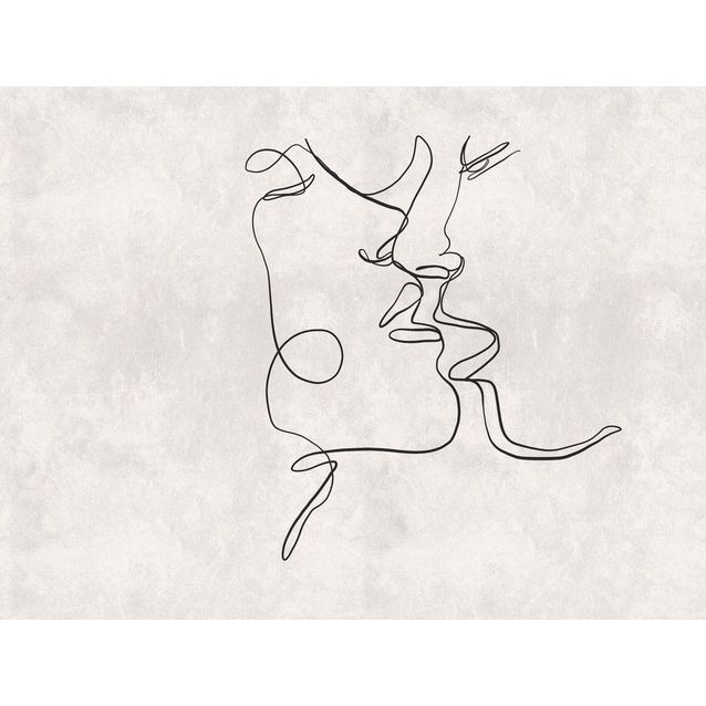 Kuvatapetti A.S. Creation THE WALL 38284-1, 371x280cm, valkoinen