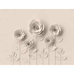 Kuvatapetti A.S. Creation THE WALL 38293-1, 371x280cm, valkoinen